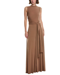Issue New York Wrap Bodice Gown