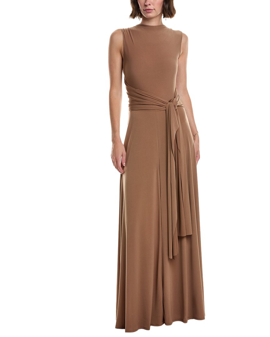 Issue New York Wrap Bodice Gown