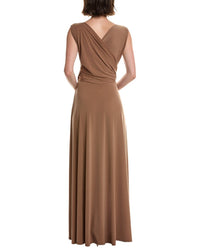 Issue New York Wrap Bodice Gown