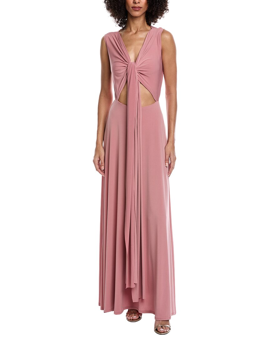 Issue New York Wrap Bodice Gown