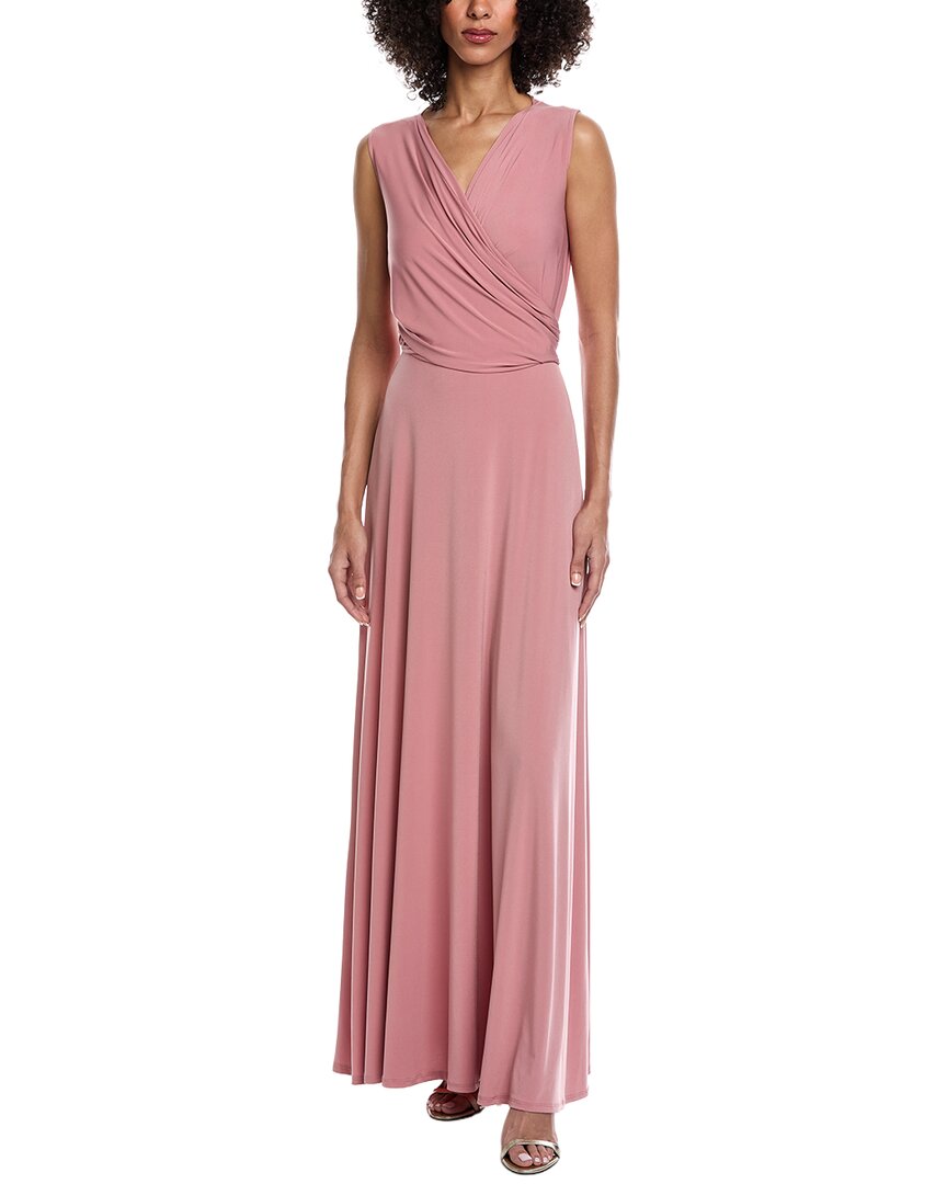 Issue New York Wrap Bodice Gown