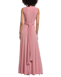 Issue New York Wrap Bodice Gown