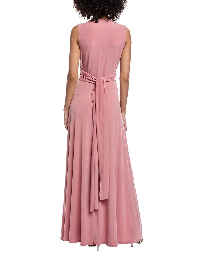 Issue New York Wrap Bodice Gown