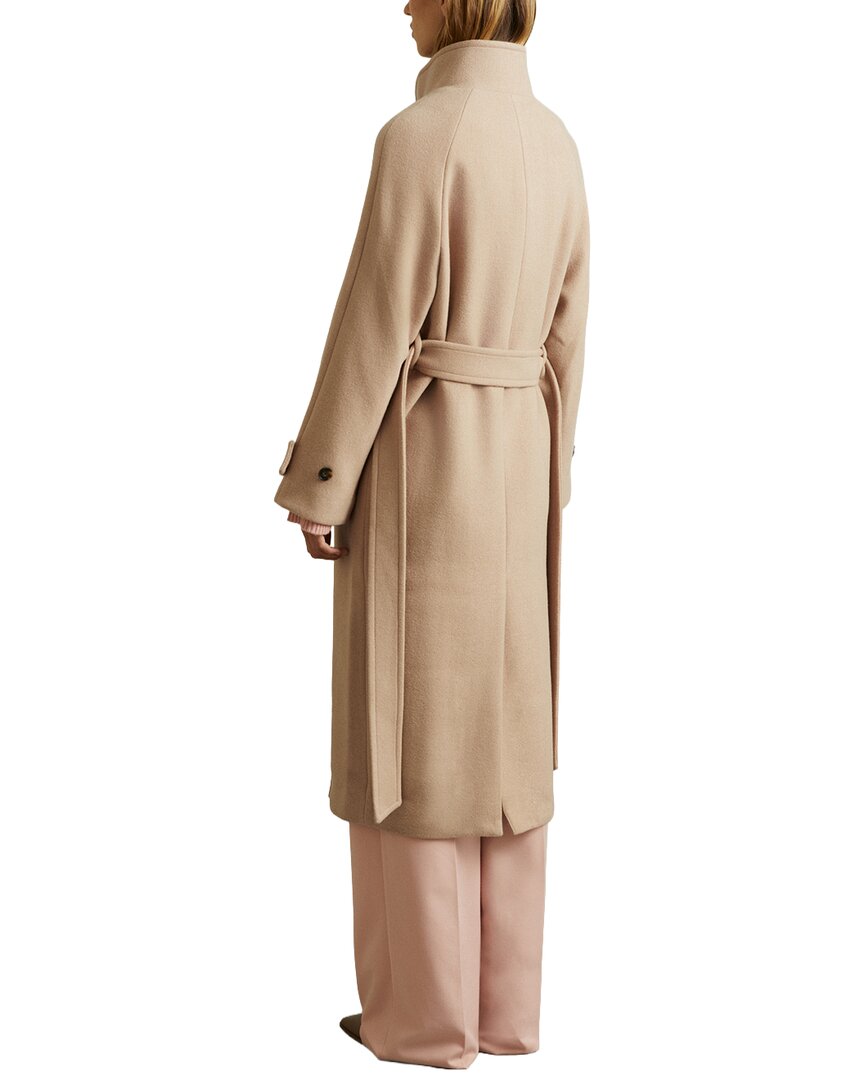 Reiss Prim Collar Wool-Blend Coat