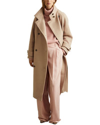 Reiss Prim Collar Wool-Blend Coat