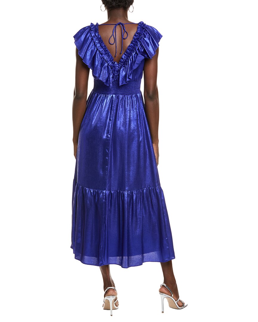 Adrianna Eve Metallic Midi Dress