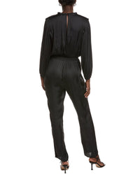 Maje Tie Neck Jumpsuit