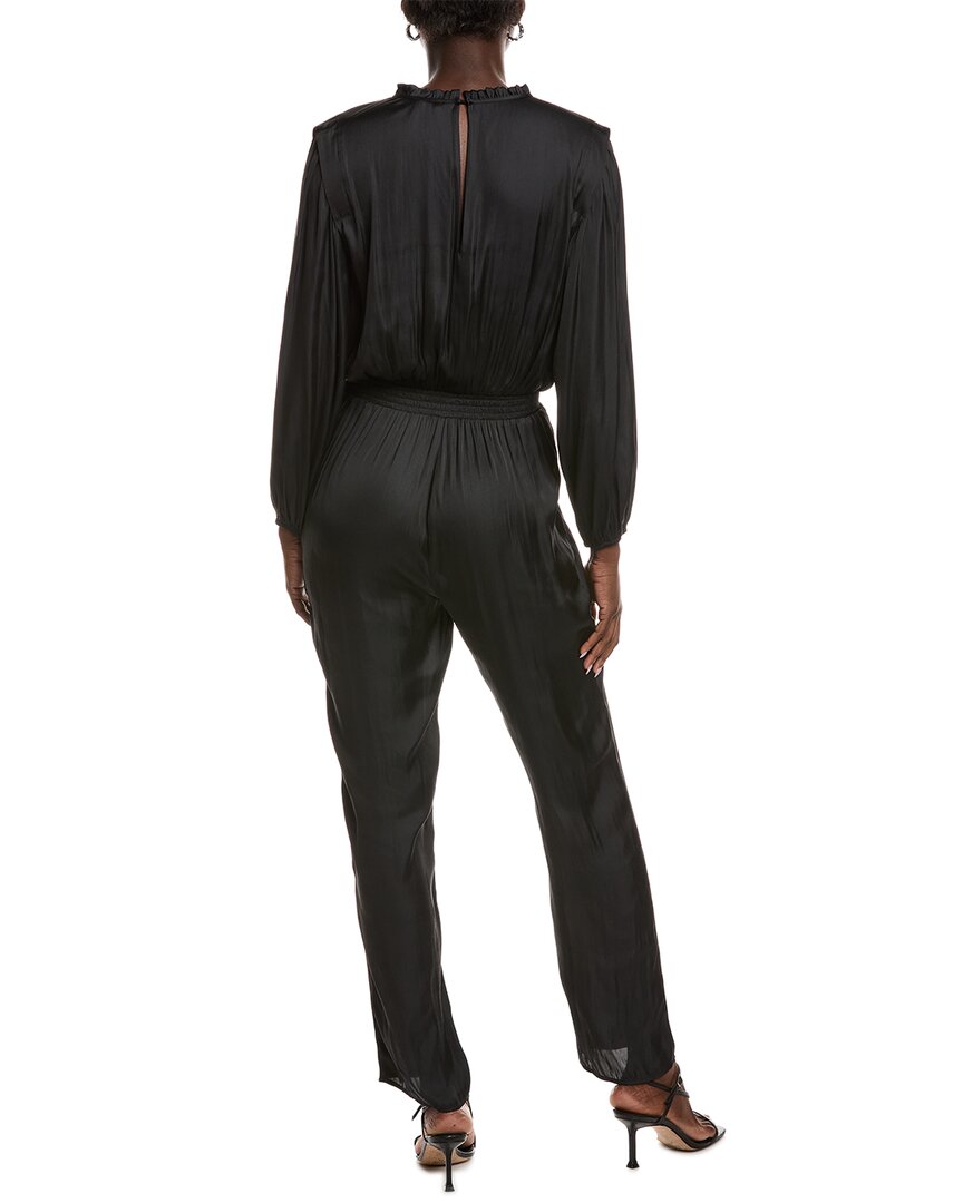 Maje Tie Neck Jumpsuit