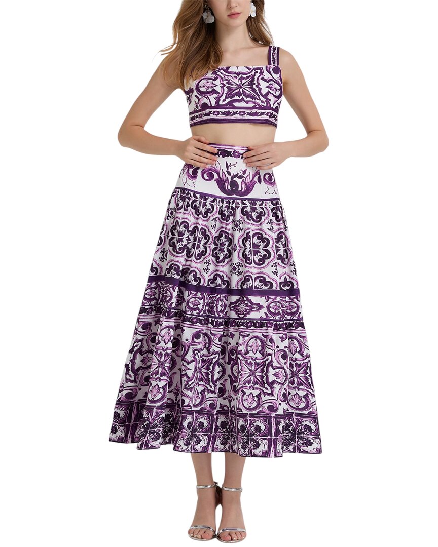 Kaimilan Kaimilan 2Pc Top & Skirt Set