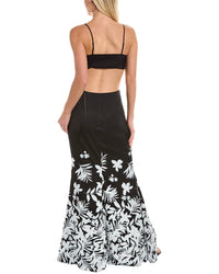 Amur Adalia Cutout Midi Dress