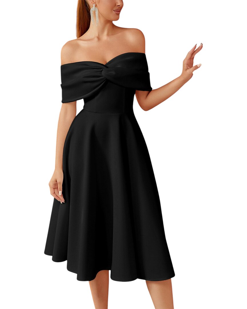 Amanda Royal Midi Dress