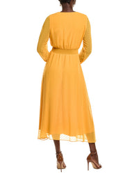 Nanette Nanette Lepore Madeline Clip Dot Midi Dress