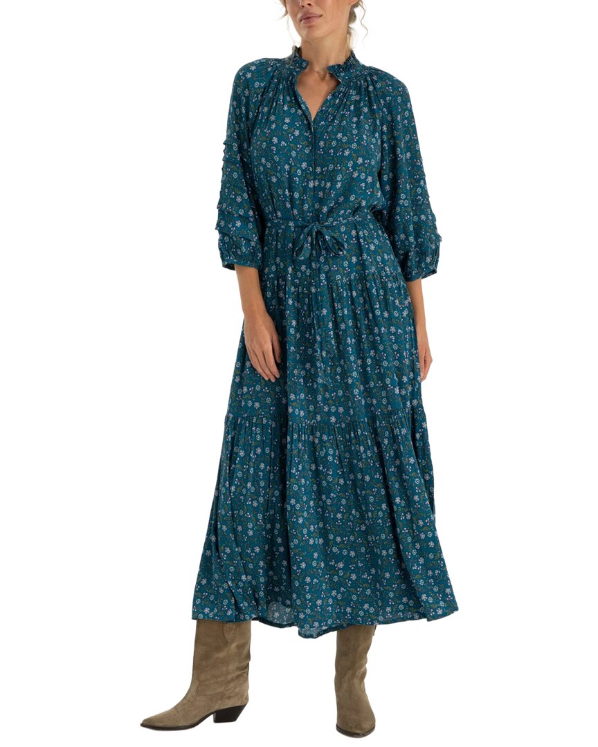 Hermoza Zoey Jo Belted Maxi Dress