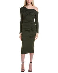 Susana Monaco Off-Shoulder Midi Dress