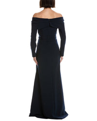 Carla Ruiz Off-The-Shoulder Maxi Dress