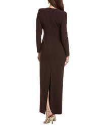 Carla Ruiz Chain Bib Maxi Dress