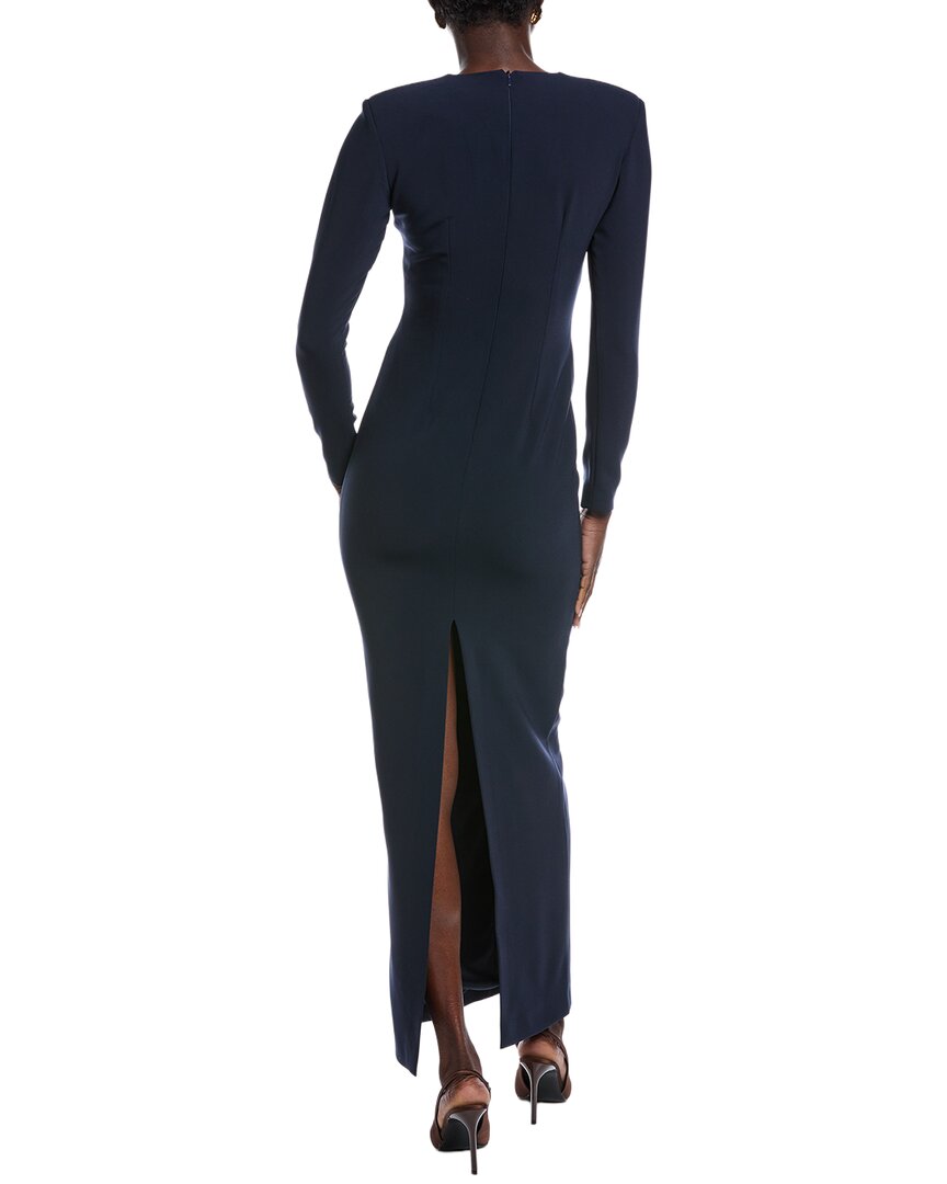 Carla Ruiz Chain Bib Maxi Dress