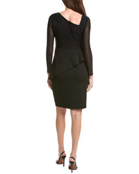 Adrianna Papell Long Sleeve Mini Dress