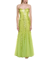 Issue New York Tulle Sequin Maxi Dress