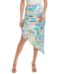 Aiifos Samantha Midi Skirt Blue