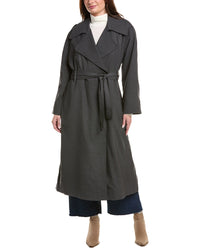 Leset Jane Wool-Blend Trench Coat