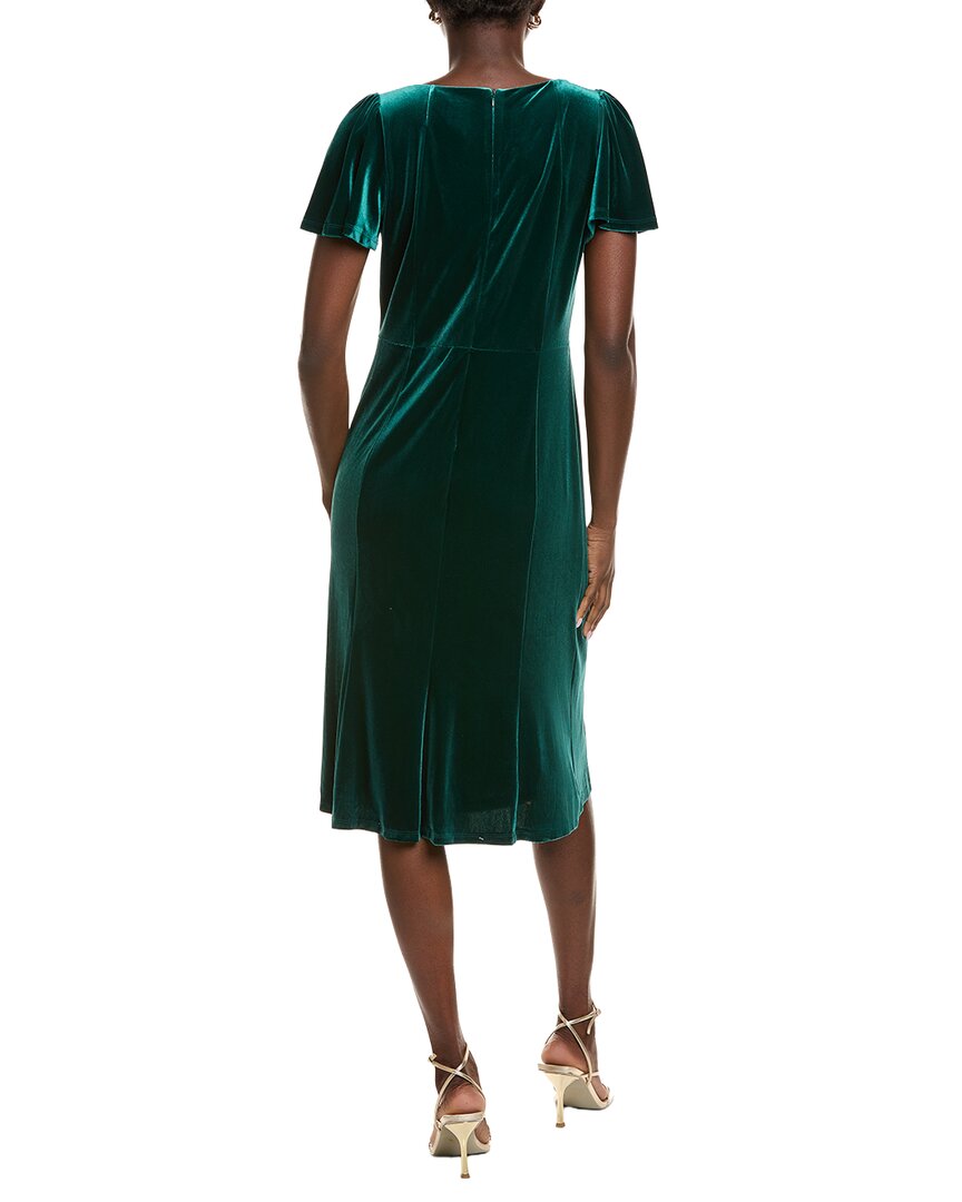 Anne Klein Velvet Midi Dress
