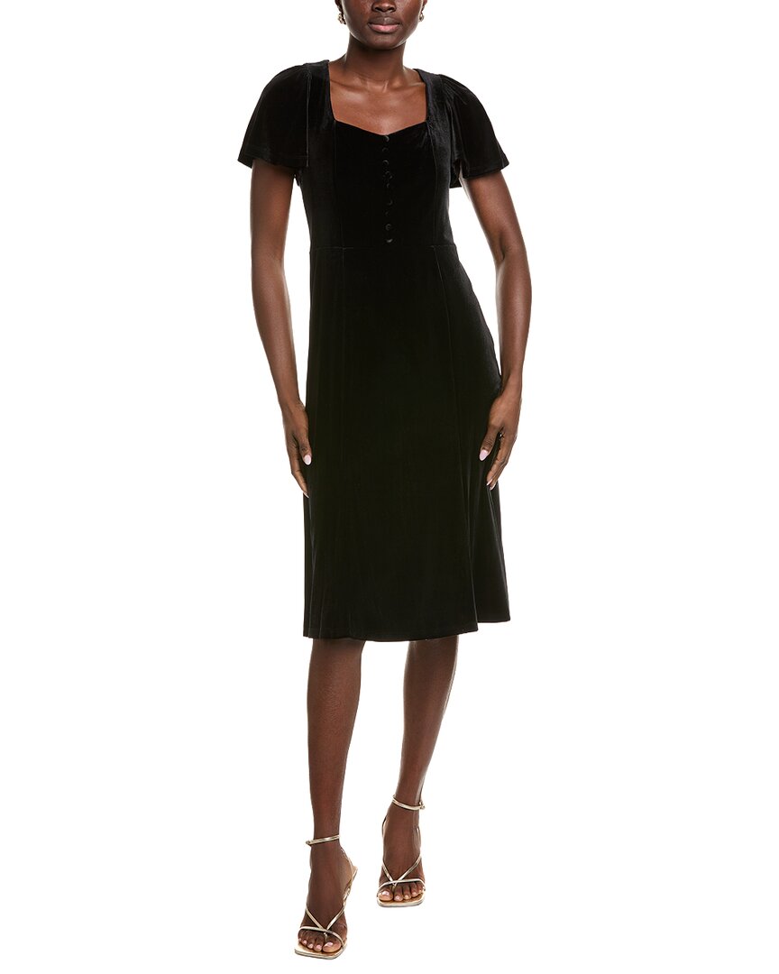Anne Klein Velvet Midi Dress