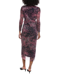 Anne Klein Printed Midi Dress