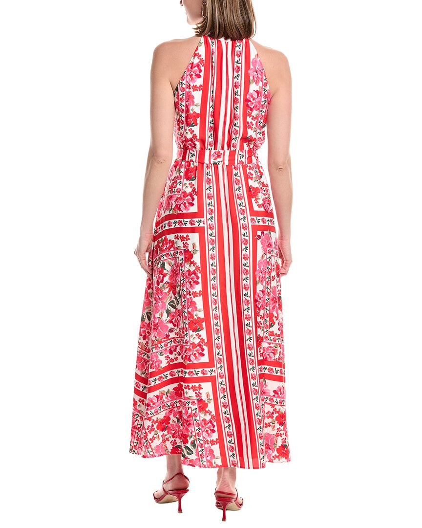 Anne Klein Halter Neck Maxi Dress