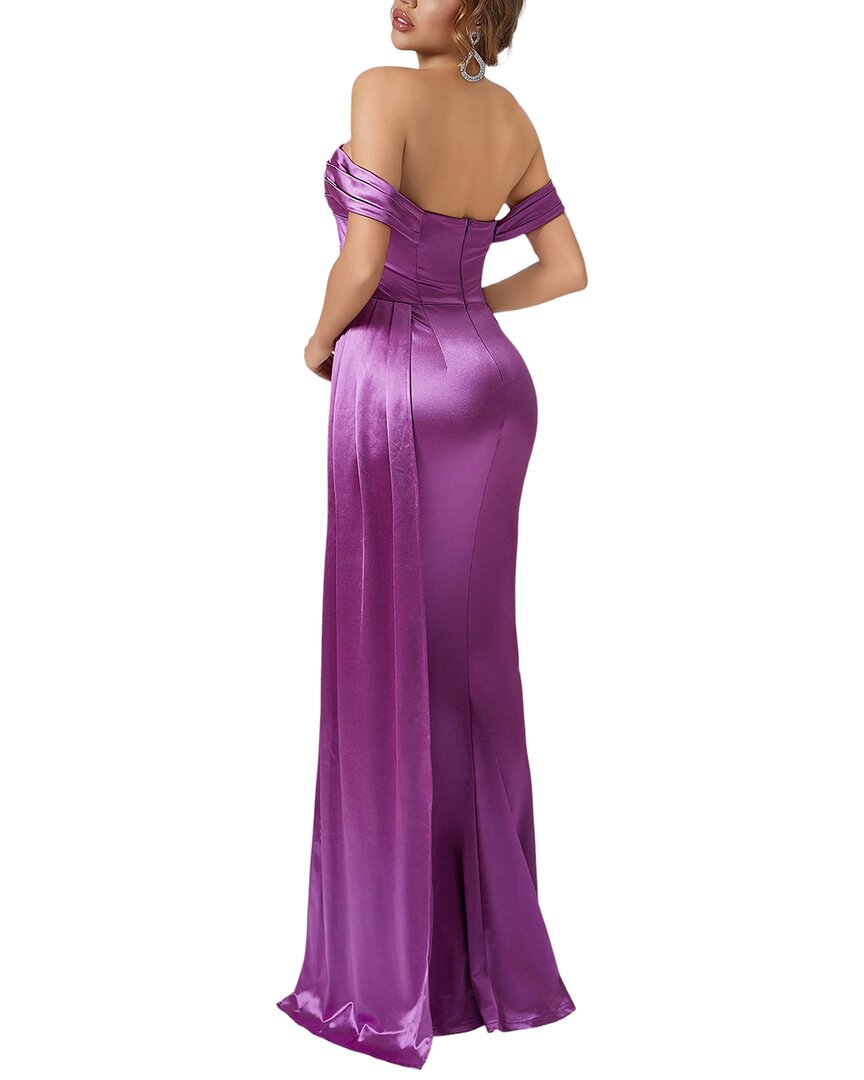 Amanda Royal Maxi Dress