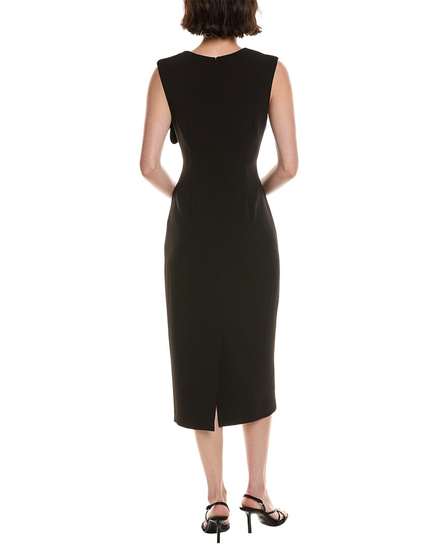 Badgley Mischka Pleated Cocktail Gown Badgley Mischka Pleated Cocktail Gown