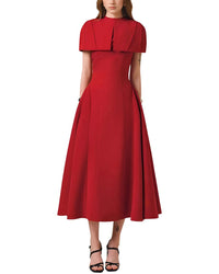 Amanda Royal Midi Dress
