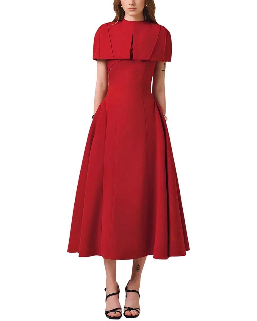 Amanda Royal Midi Dress