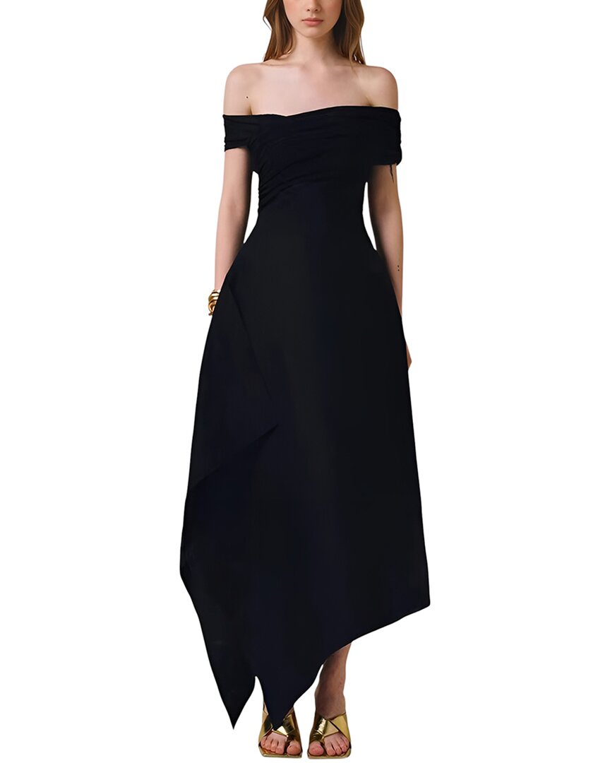 Amanda Royal Midi Dress
