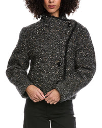 Isabel Marant Etoile Grunge Wool & Alpaca-Blend Coat