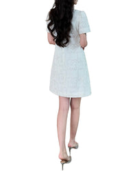 Burryco Short Sleeve Mini Dress