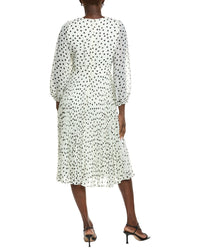 Maison Tara Chiffon Midi Dress