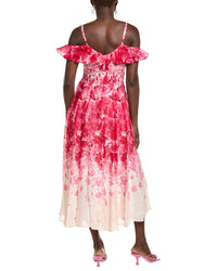 Maison Tara Crinkle Voile Sleeveless Midi Dress