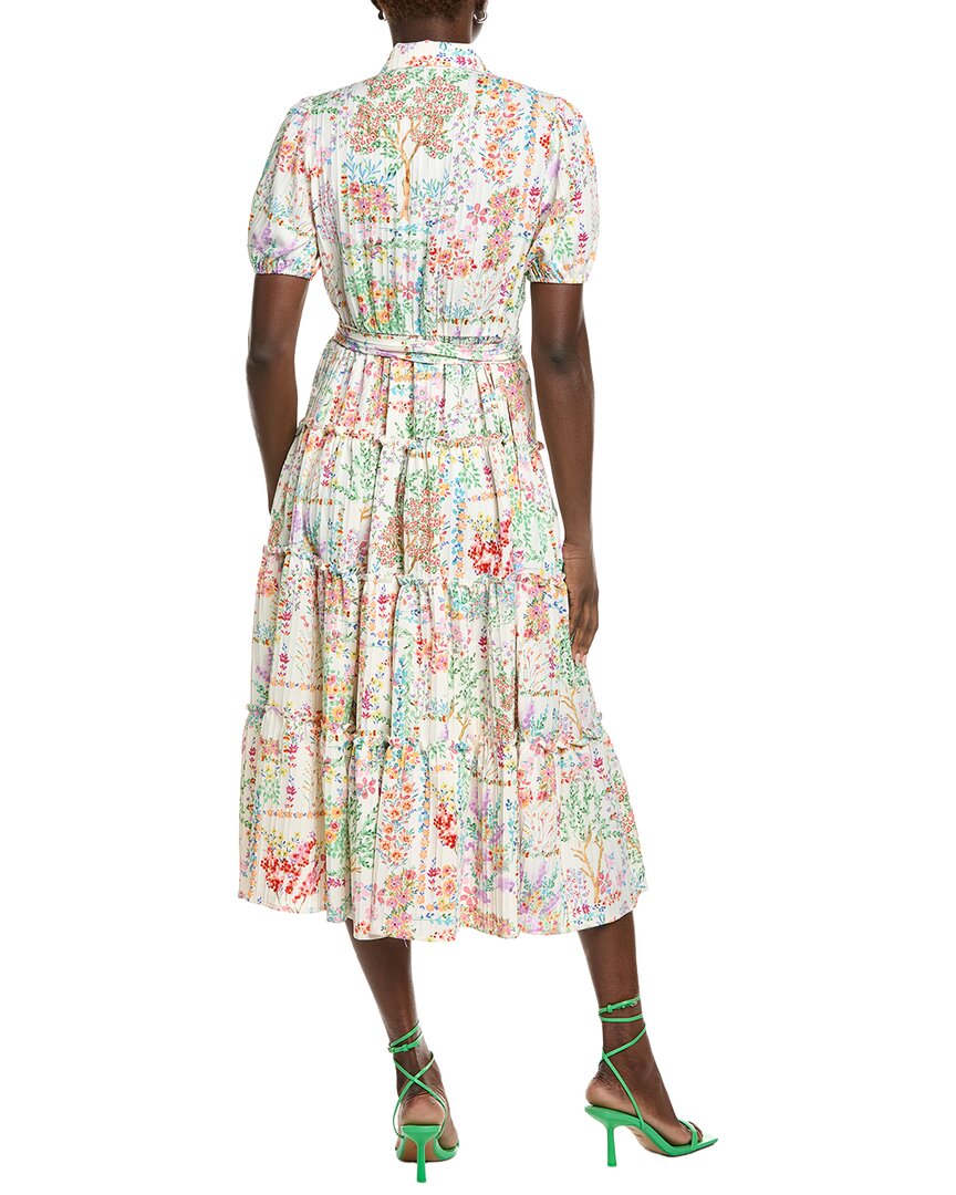 Maison Tara Crinkle Midi Dress