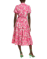 Maison Tara Crinkle Midi Dress