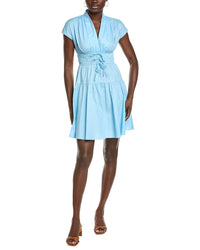 Maison Tara Poplin Mini Dress
