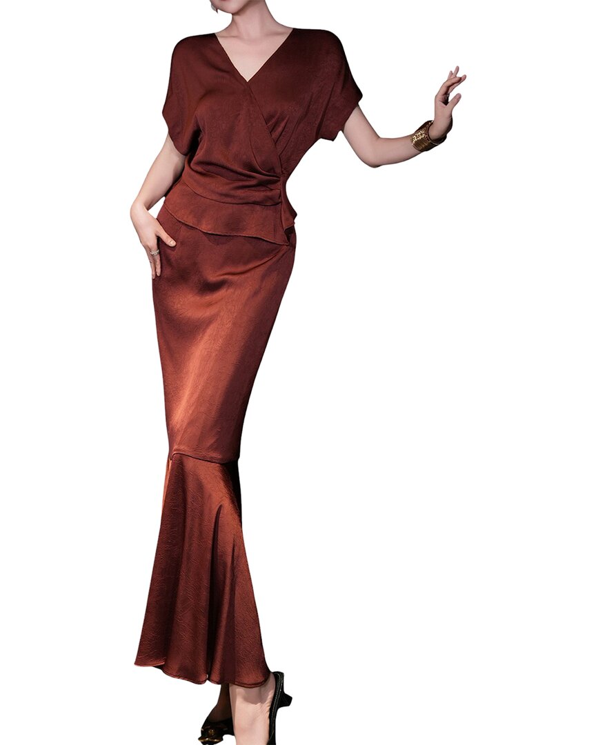 Burryco 2Pc Top & Skirt Set