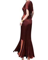 Burryco 2Pc Top & Skirt Set