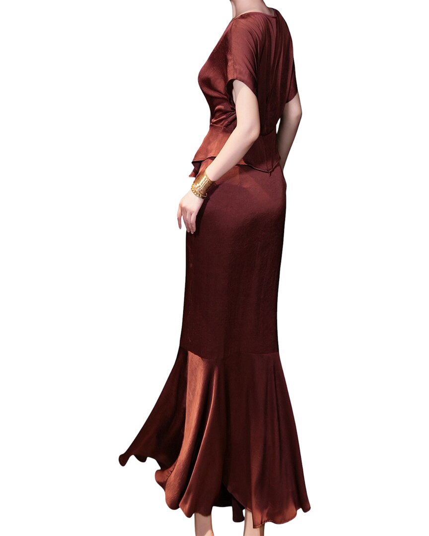 Burryco 2Pc Top & Skirt Set