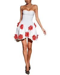Camila Blanco Mini Dress