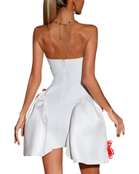 Camila Blanco Mini Dress