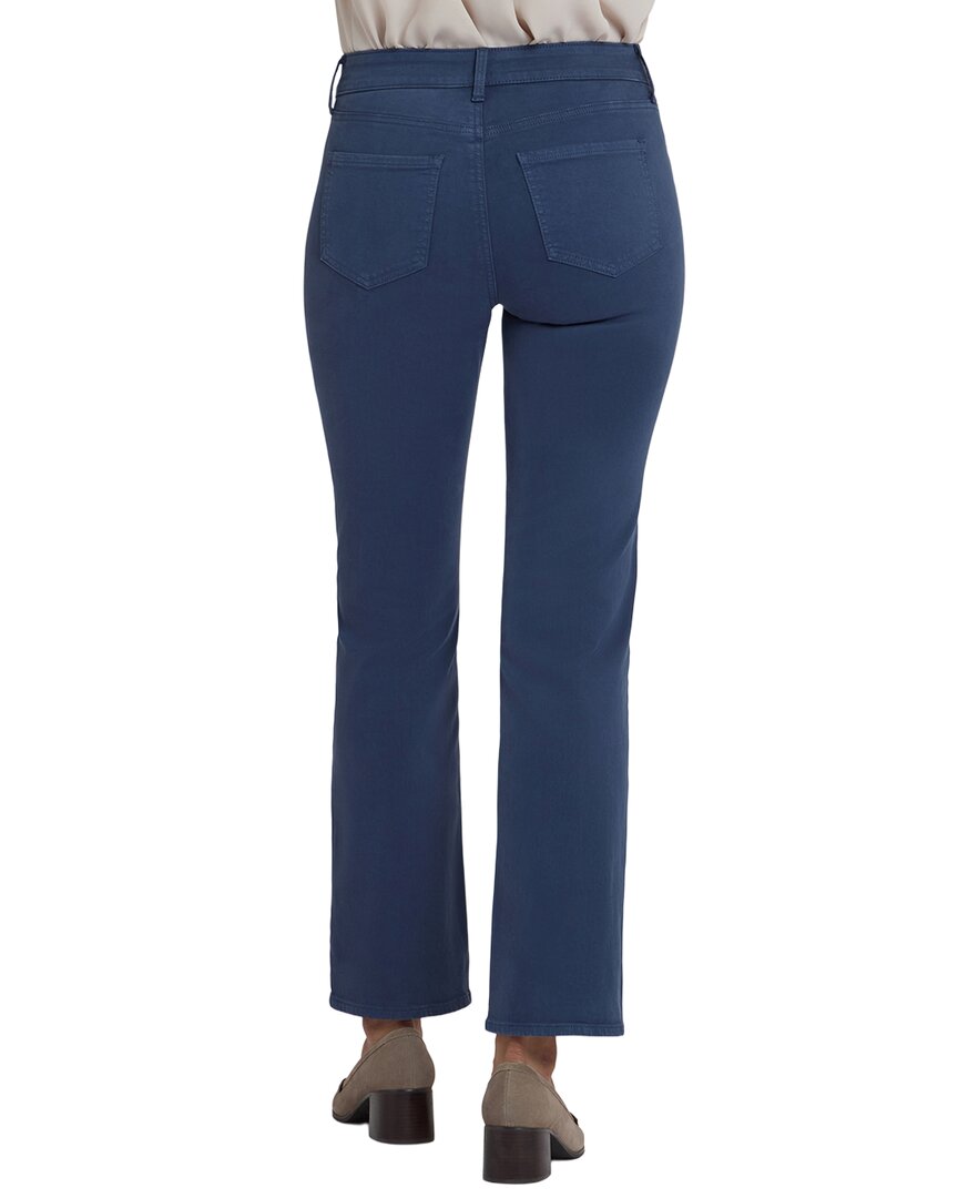Nydj Petite Marilyn Vintage Navy Straight Leg Jean