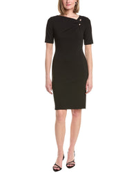 Anne Klein Crepe Sheath Dress