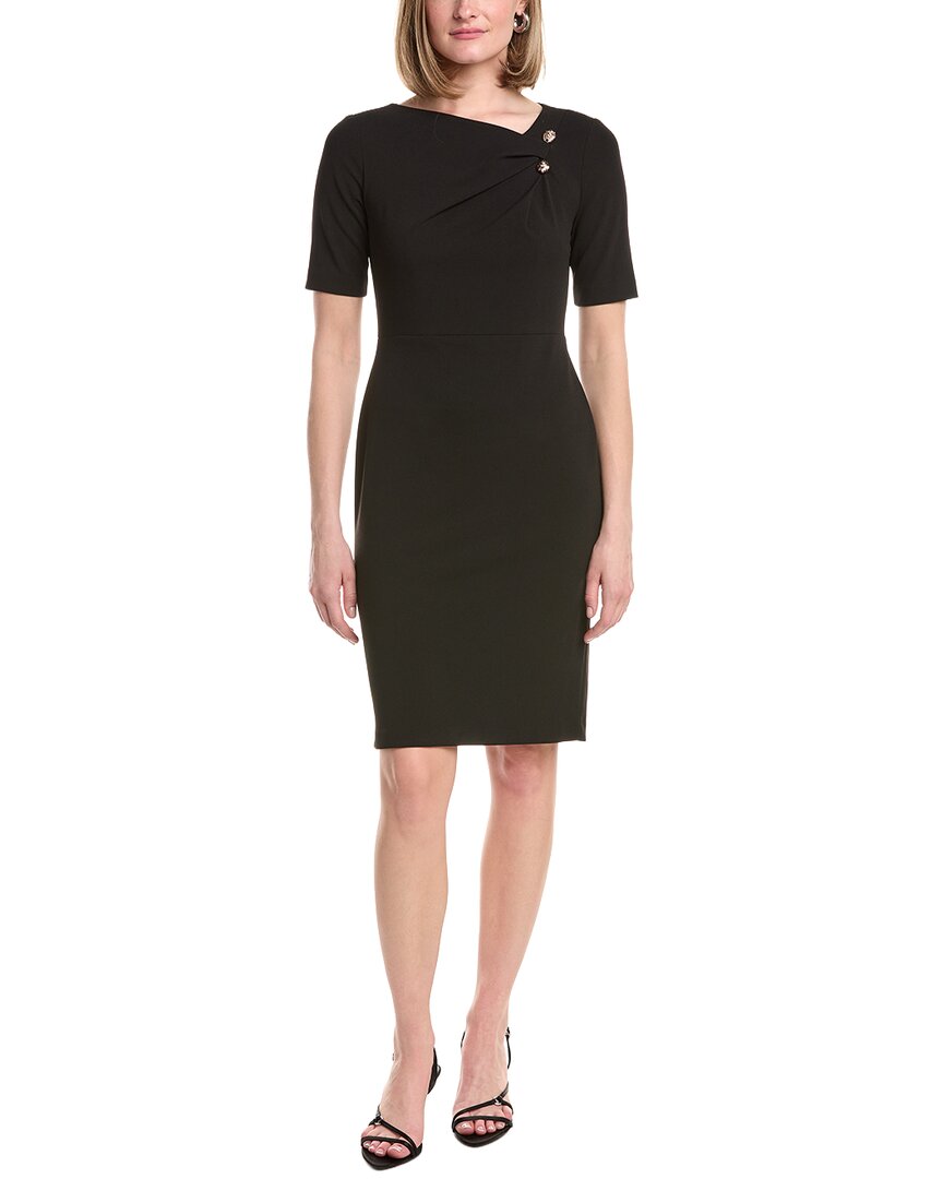 Anne Klein Crepe Sheath Dress