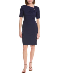 Anne Klein Crepe Sheath Dress